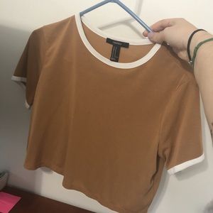 Forever 21 Brown Tshirt Size: Medium